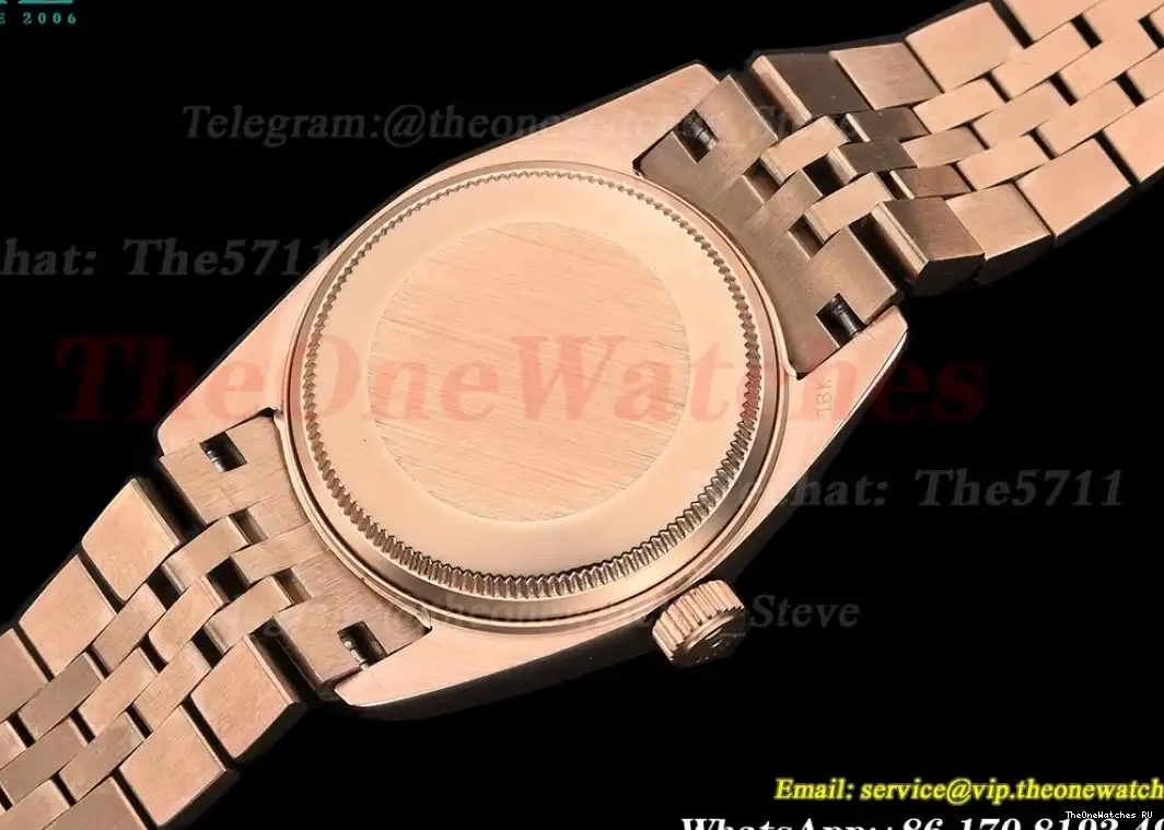 MY8215 31mm RG Datejust Dia RG GDF Brown 0405